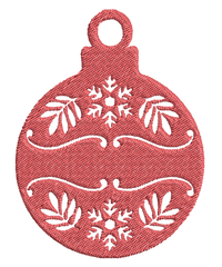 Christmas Ornaments - Designs Pack : Embroidery Design - FineryEmbroidery