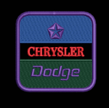 Chrysler Dodge - Embroidery Design