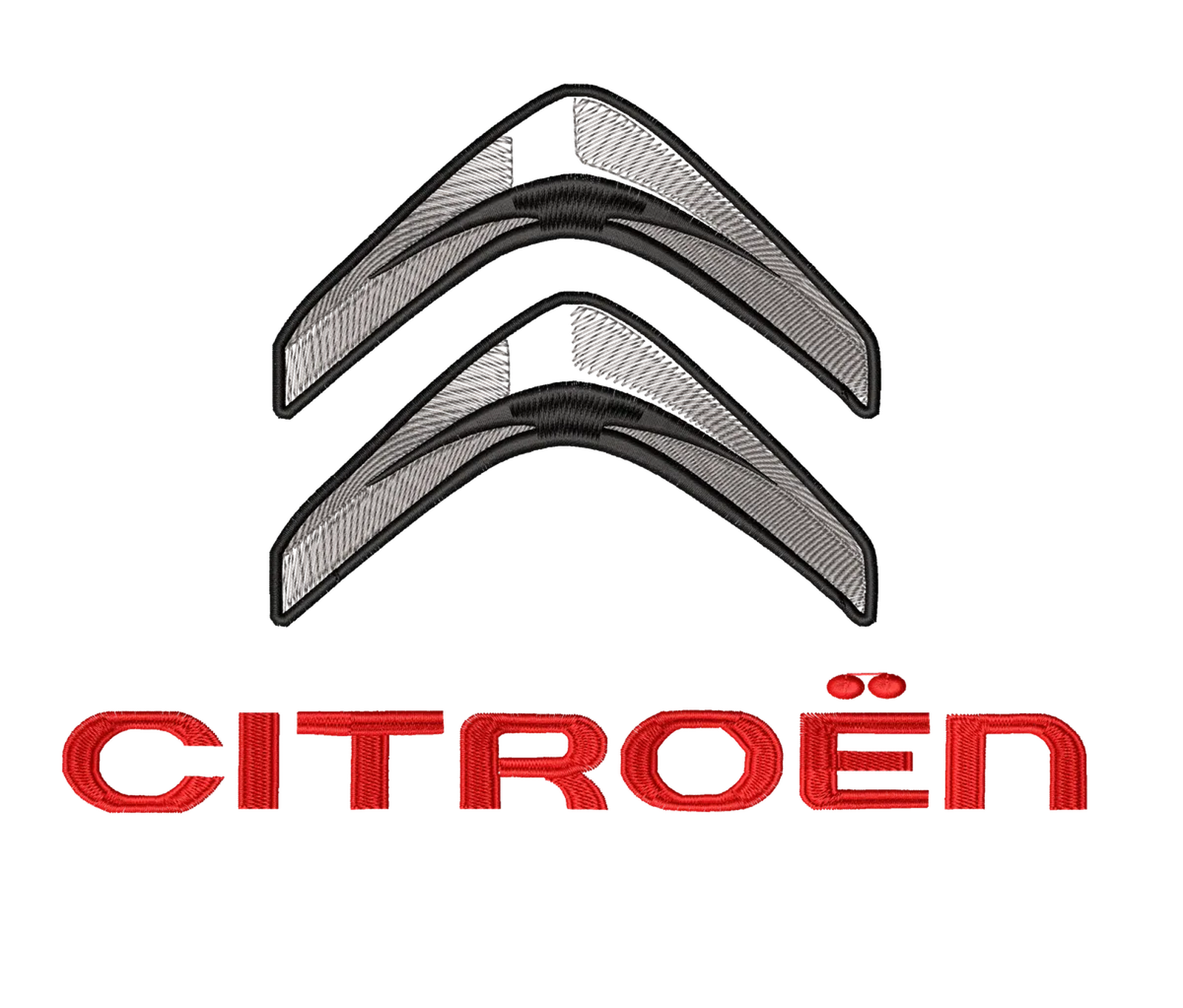 Citroen - Embroidery Design - FineryEmbroidery