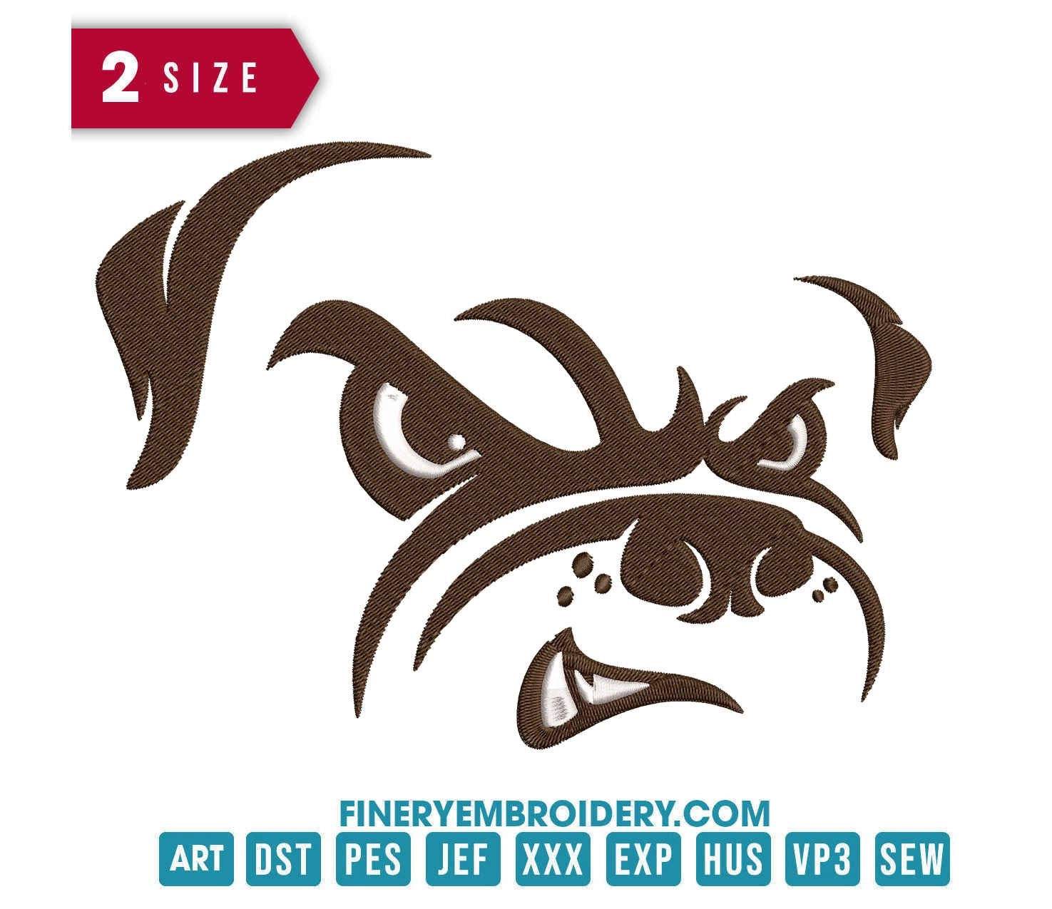 Cleveland Browns 4 : Embroidery Design - FineryEmbroidery