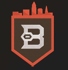 Cleveland Browns 8 : Embroidery Design - FineryEmbroidery