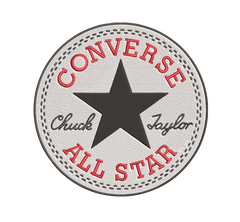 Converse Chuck Taylor Embroidery Design - FineryEmbroidery