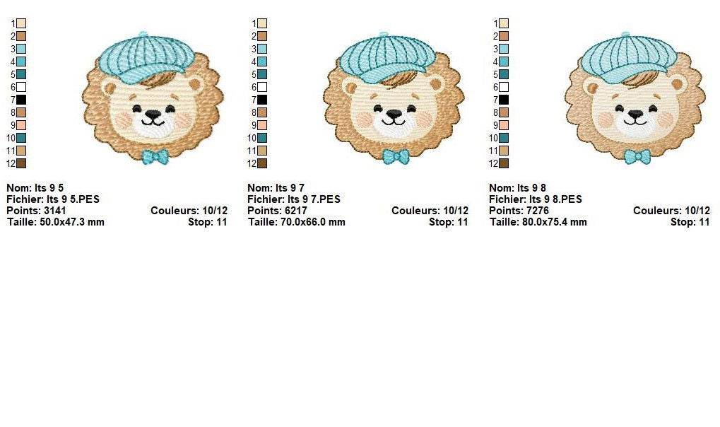 Cute Critters Embroidery Design Collection - 10 Designs - FineryEmbroidery