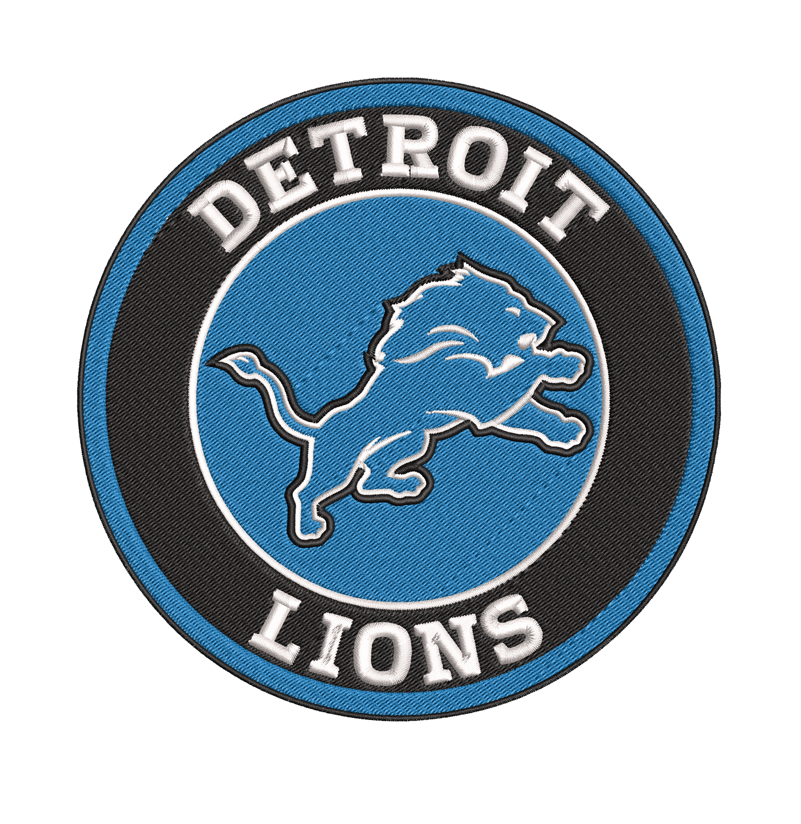 DETROIT LIONS - Pack of 6 Designs - Embroidery Design - FineryEmbroidery