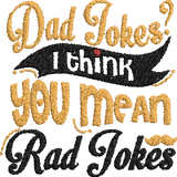 Dad-Jokes-I-Think-You - Father Embroidery Design - FineryEmbroidery