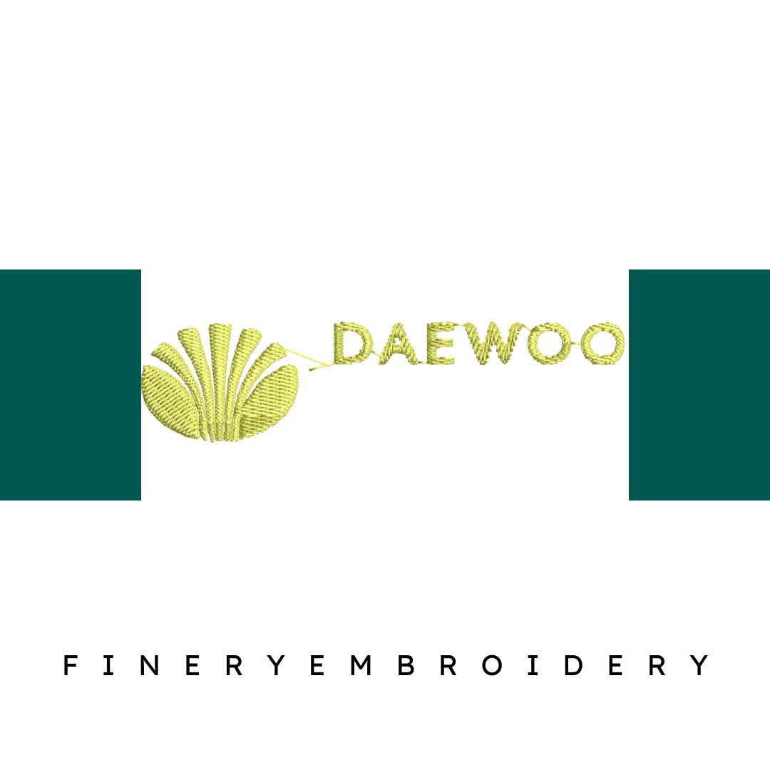 Daewoo 4 - Embroidery Design - FineryEmbroidery