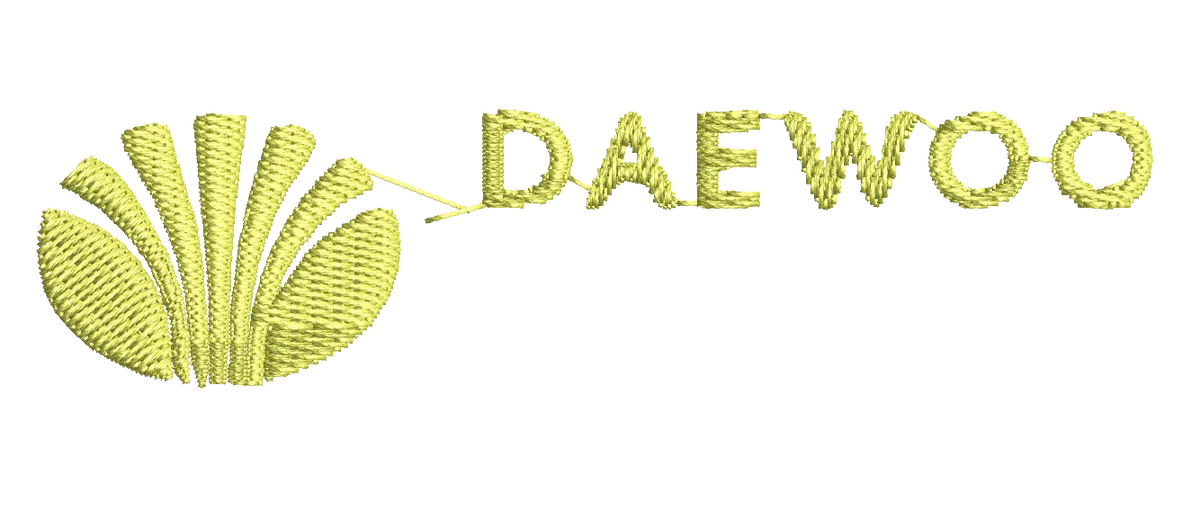 Daewoo 4 - Embroidery Design - FineryEmbroidery