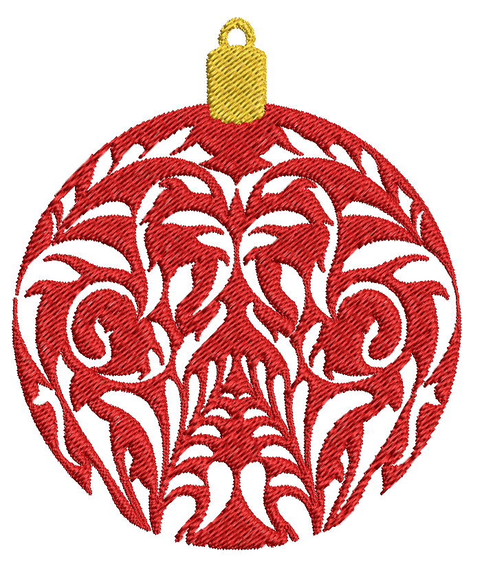 Christmas Ornaments - Designs Pack : Embroidery Design