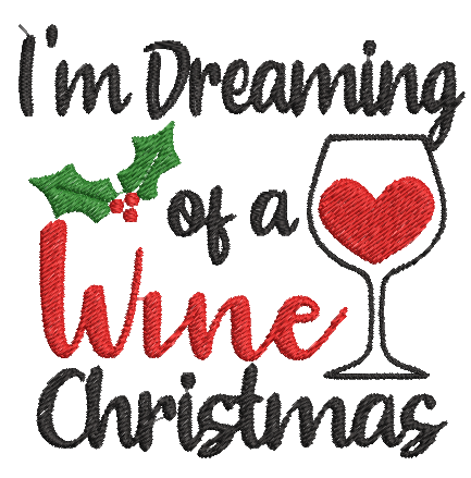 Christmas Drinking Quotes - Designs pack : Embroidery Design