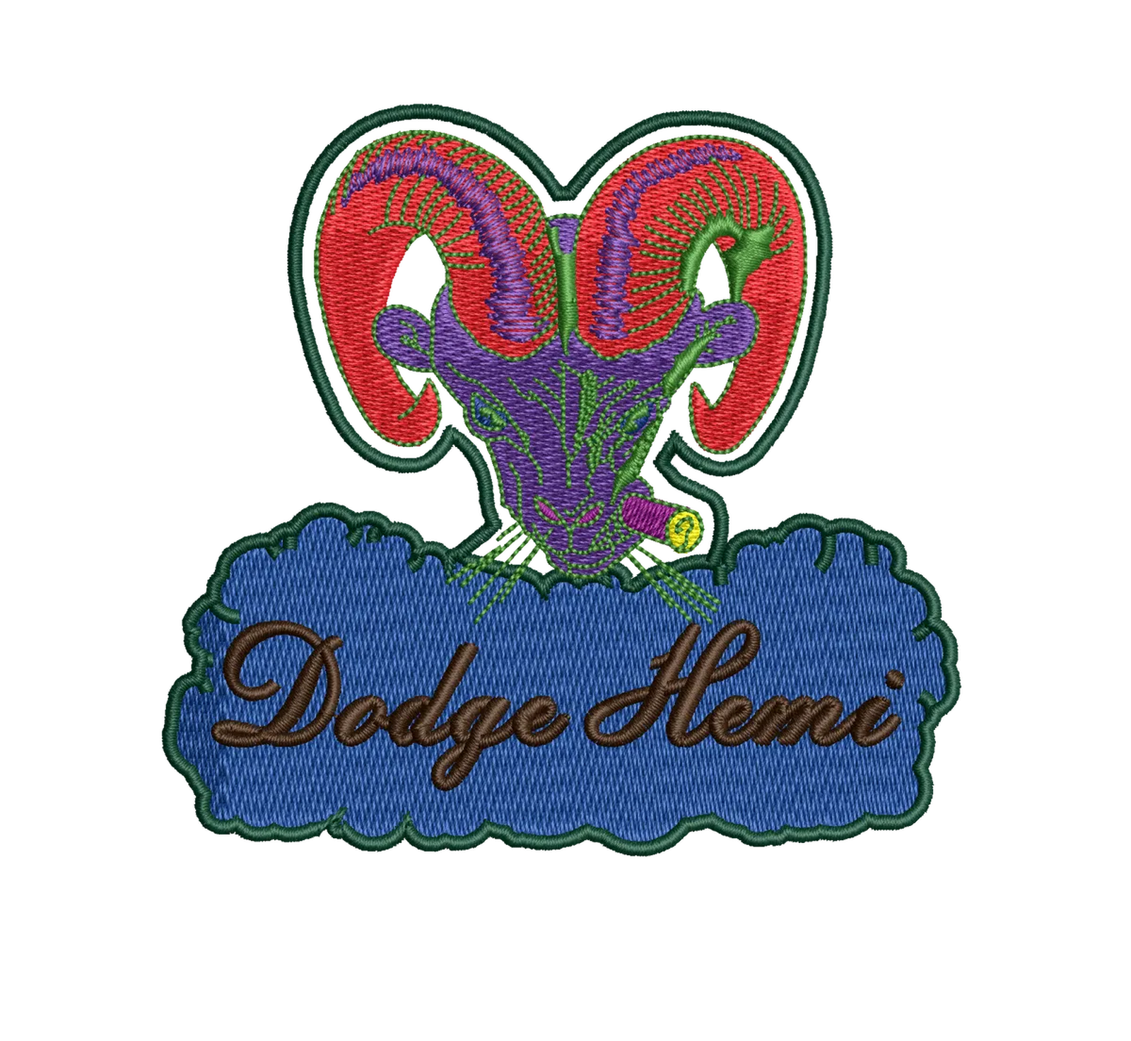 Dodge 11- Embroidery Design - FineryEmbroidery