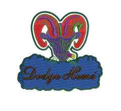 Dodge 11- Embroidery Design - FineryEmbroidery