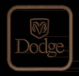 Dodge 4- Embroidery Design