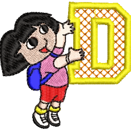 Dora - Pack of 28 Designs - Embroidery Design - FineryEmbroidery