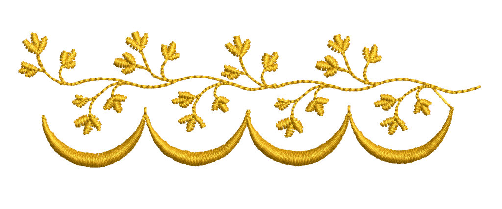 Elegant borders: Embroidery Design Pack - FineryEmbroidery