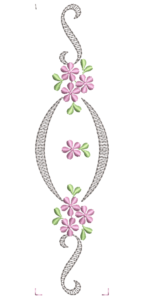 Elegant linen borders: Embroidery Design Pack - FineryEmbroidery