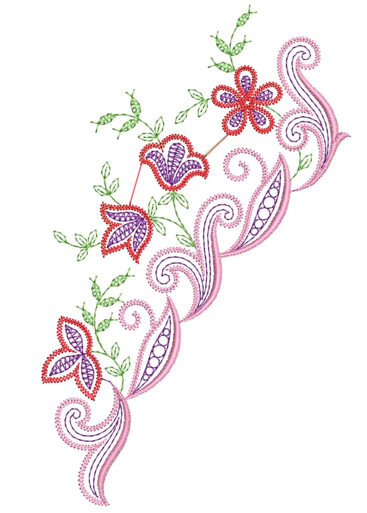 Fancy borders: Embroidery Design Pack - FineryEmbroidery