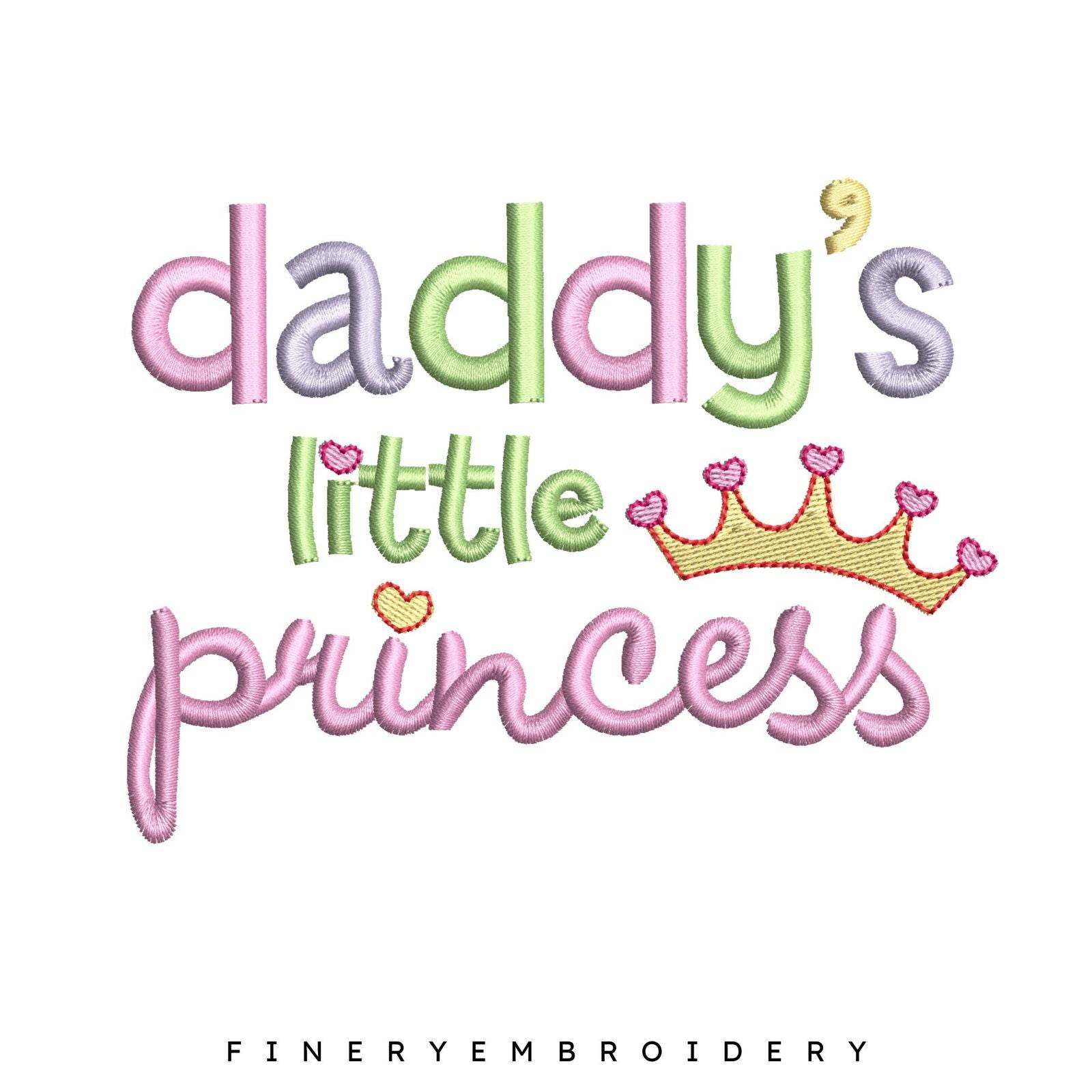 Father's Day Embroidery Pack - 6  Designs - 2 sizes - FineryEmbroidery
