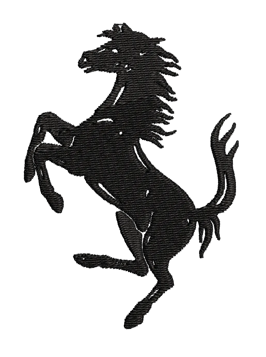 Ferrari 9 - Embroidery Design - FineryEmbroidery