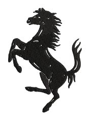 Ferrari 9 - Embroidery Design - FineryEmbroidery