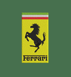 Ferrari Embroidery Design