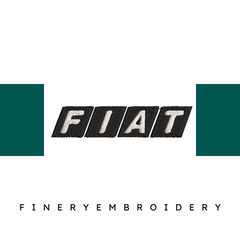 Fiat 2 - Embroidery Design - FineryEmbroidery