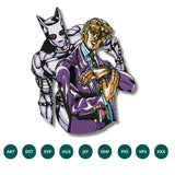 Yoshikage Kira Embroidery Design – JoJo’s Bizarre Adventure Stand Power