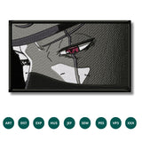 Kakashi Eyes Embroidery Design – The Power of the Sharingan