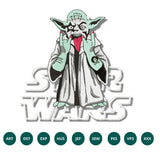 Yoda Embroidery Design – The Force is Strong