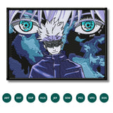 Satoru Gojo Embroidery Design – Jujutsu Kaisen’s Limitless Power