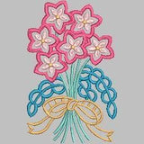 Floral Appliques: Embroidery Design Pack - FineryEmbroidery