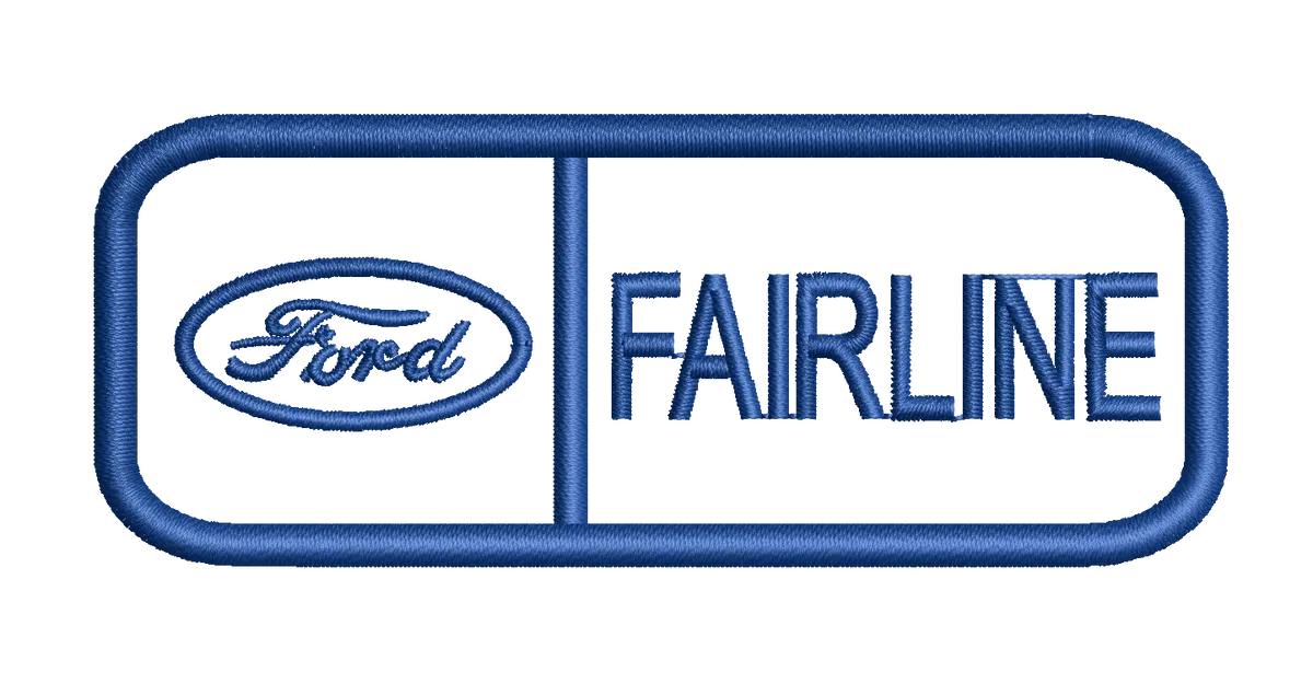 Ford 12 - Embroidery Design - FineryEmbroidery