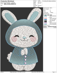 Free Cuddly Bunny Embroidery Designs - FineryEmbroidery