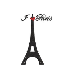 French Touch in Paris- Pack of 4 Designs - Embroidery Designs - FineryEmbroidery