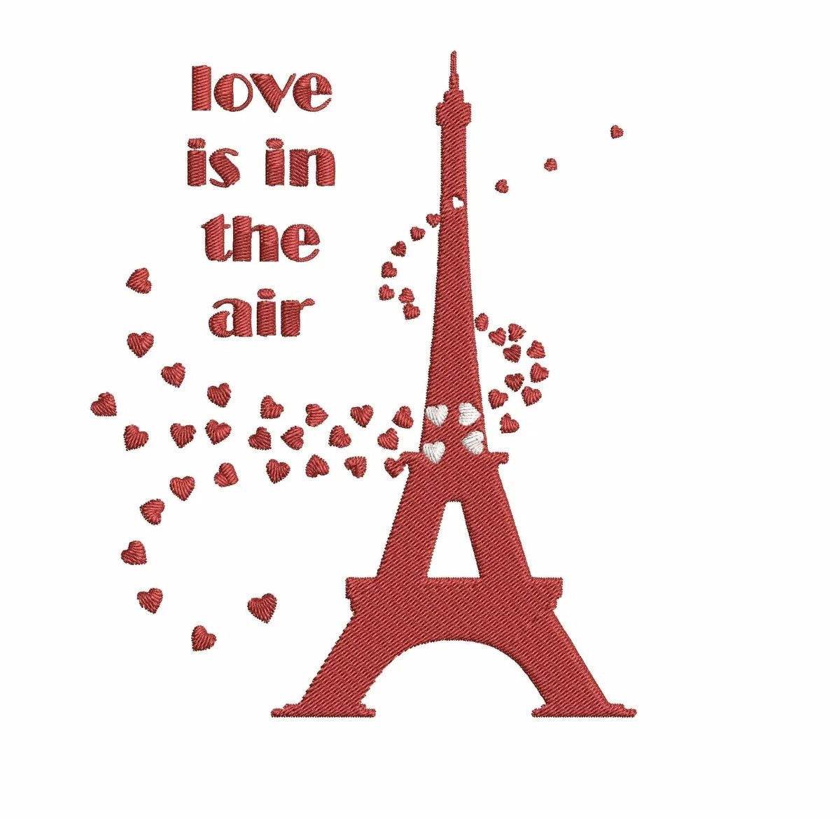 French Touch in Paris- Pack of 4 Designs - Embroidery Designs - FineryEmbroidery