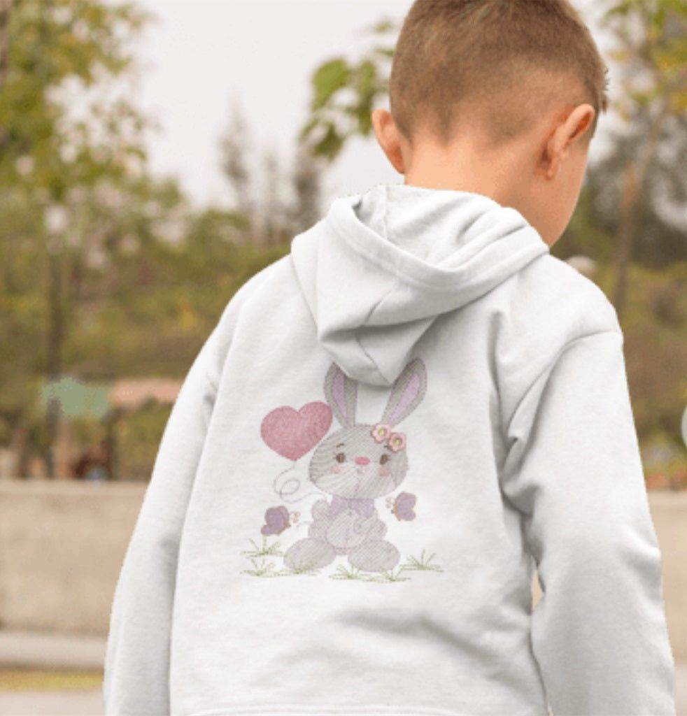Funny Rabbit Pack 7 designs - Embroidery designs - FineryEmbroidery