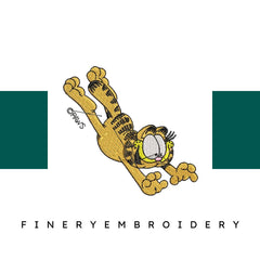 Garfield 02 - Embroidery Design - FineryEmbroidery