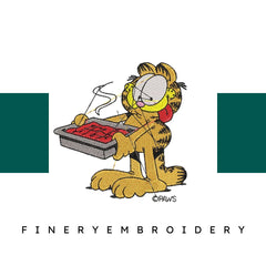 Garfield 06 - Embroidery Design - FineryEmbroidery