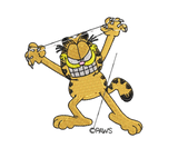 Garfield 08 - Embroidery Design - FineryEmbroidery