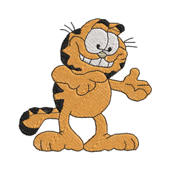 Garfield 21 - Embroidery Design - FineryEmbroidery