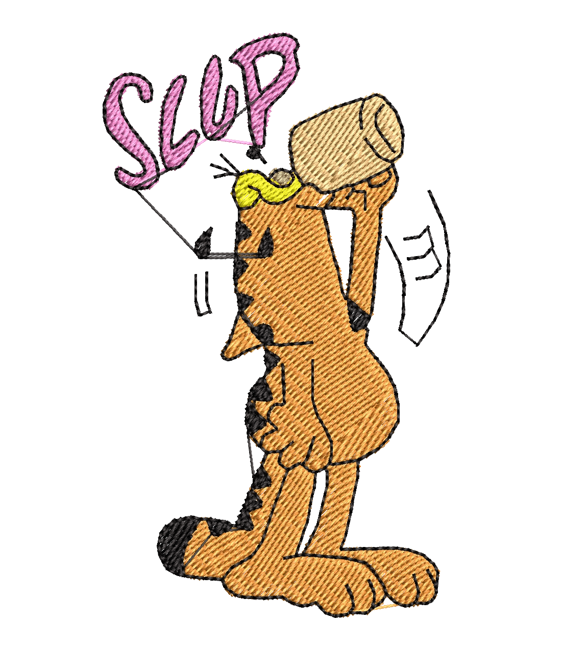 Garfield 26 - Embroidery Design - FineryEmbroidery