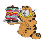 Garfield 27 - Embroidery Design - FineryEmbroidery