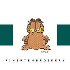 Garfield 41 - Embroidery Design - FineryEmbroidery