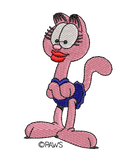 Garfield 44 - Embroidery Design - FineryEmbroidery