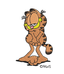 Garfield 47 - Embroidery Design - FineryEmbroidery