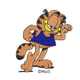 Garfield 49 - Embroidery Design - FineryEmbroidery