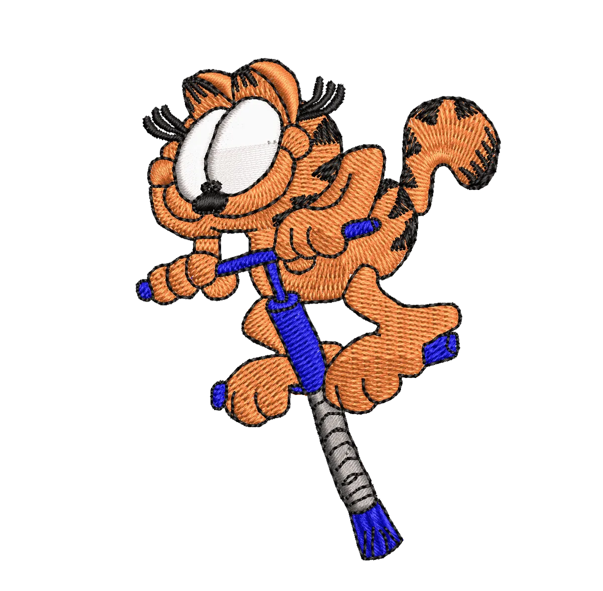 Garfield 54 - Embroidery Design - FineryEmbroidery
