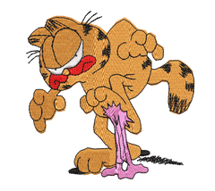 Garfield 55 - Embroidery Design - FineryEmbroidery