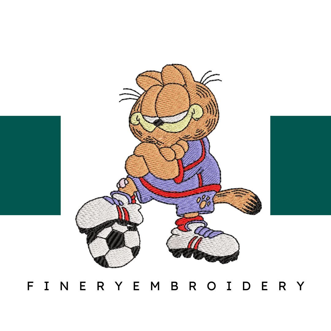 Garfield 56 - Embroidery Design - FineryEmbroidery