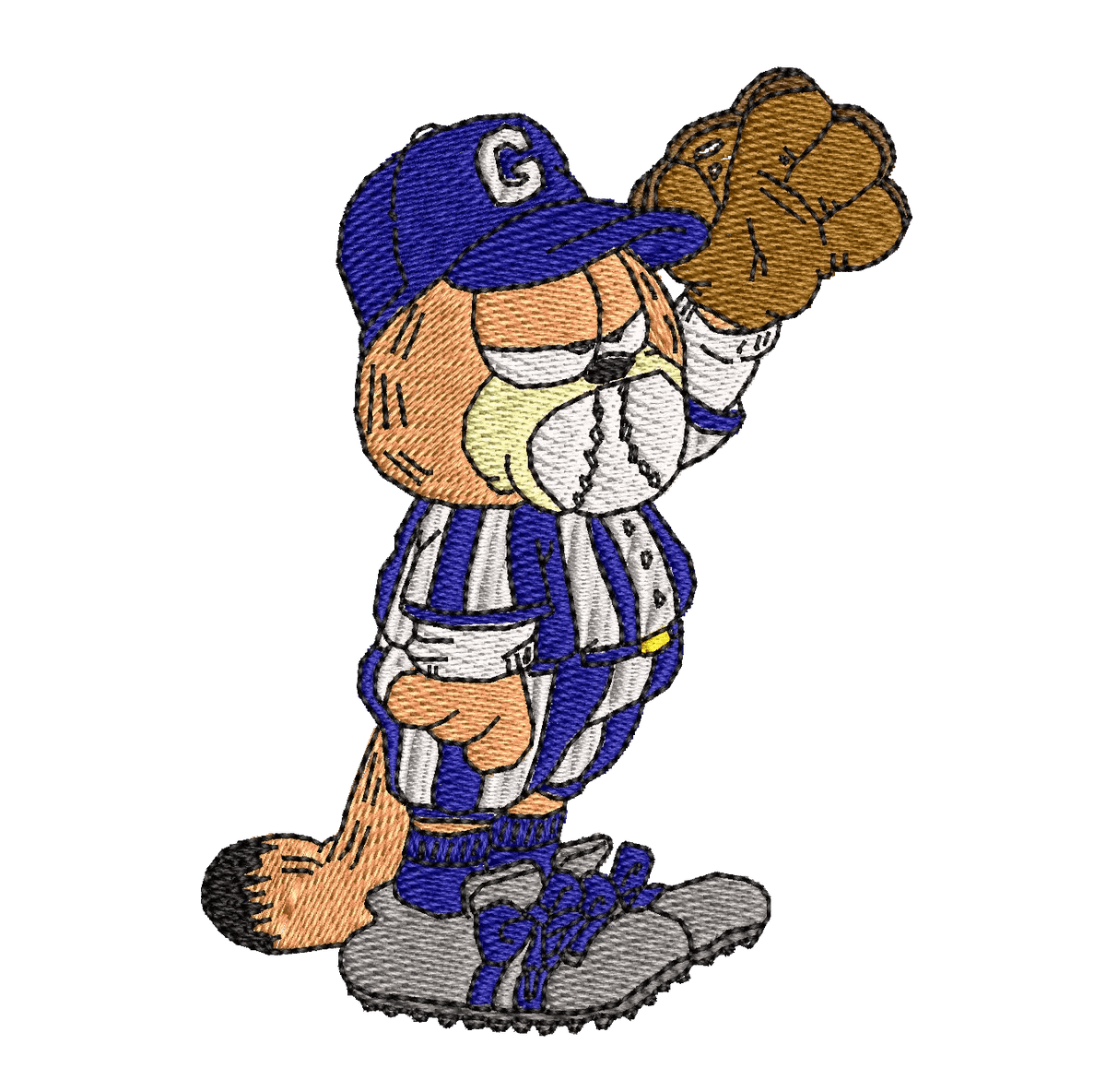 Garfield 59 - Embroidery Design - FineryEmbroidery