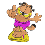 Garfield 63 - Embroidery Design - FineryEmbroidery